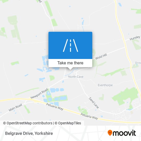 Belgrave Drive map