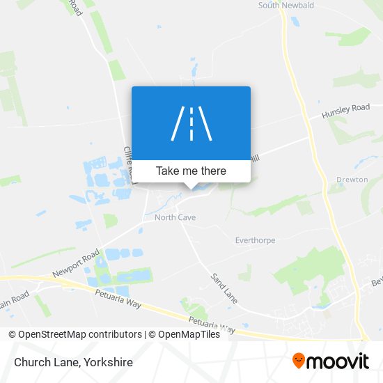 Church Lane map