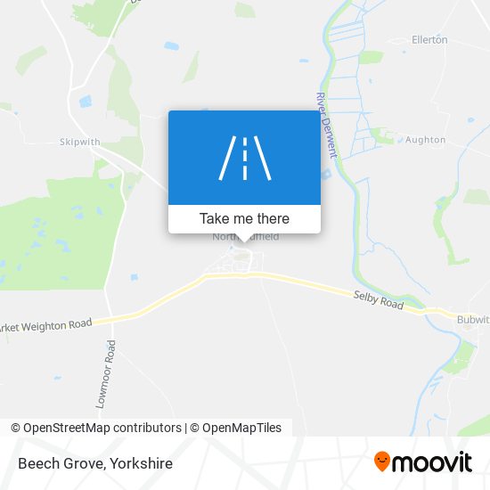 Beech Grove map