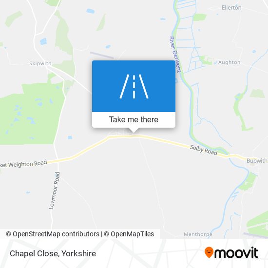 Chapel Close map