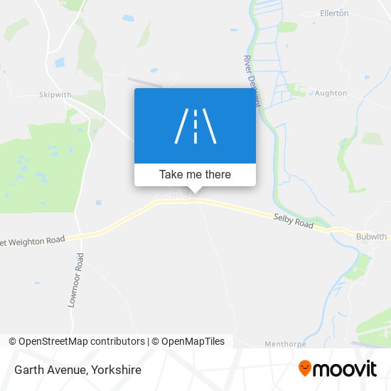 Garth Avenue map