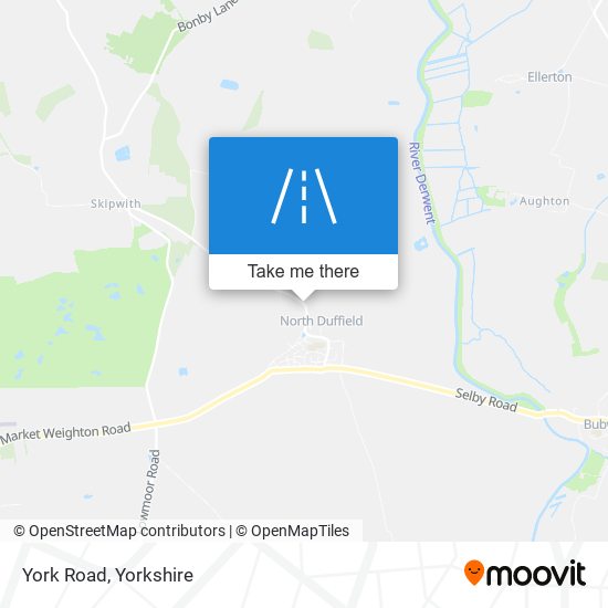 York Road map