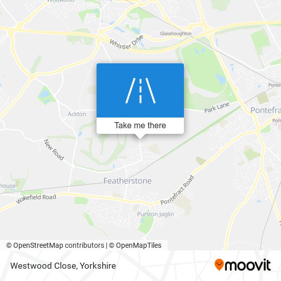 Westwood Close map