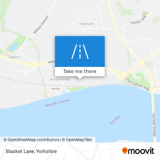 Blasket Lane map