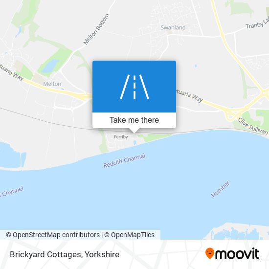 Brickyard Cottages map
