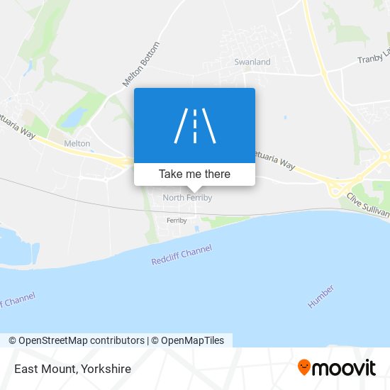 East Mount map