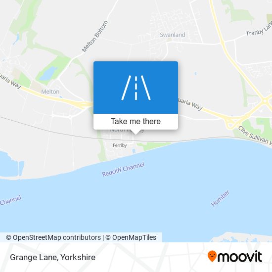 Grange Lane map