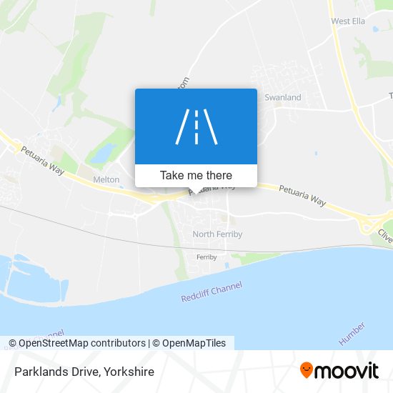 Parklands Drive map