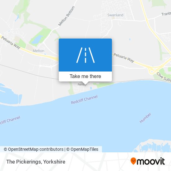 The Pickerings map