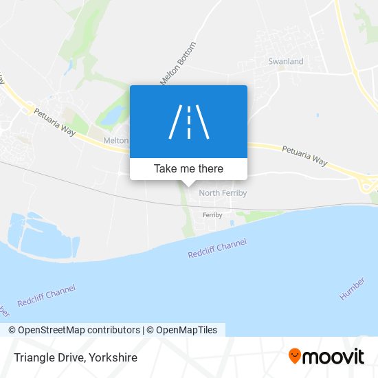 Triangle Drive map