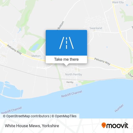 White House Mews map