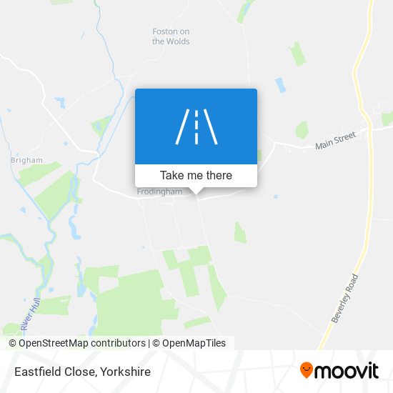 Eastfield Close map