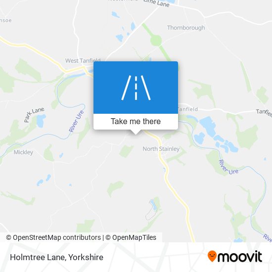Holmtree Lane map