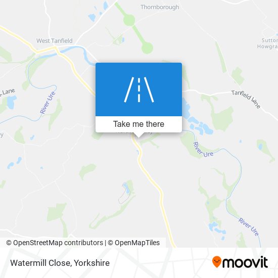 Watermill Close map