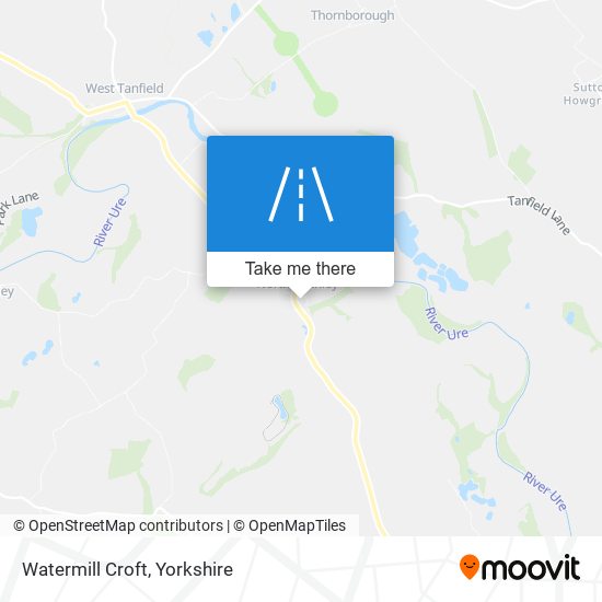 Watermill Croft map