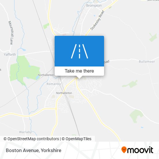 Boston Avenue map