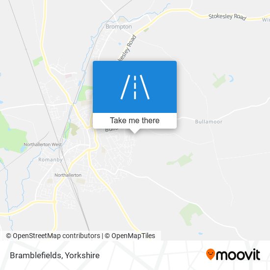 Bramblefields map