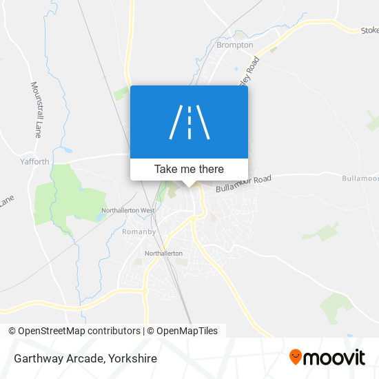 Garthway Arcade map