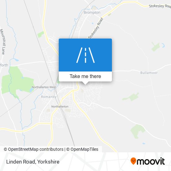 Linden Road map