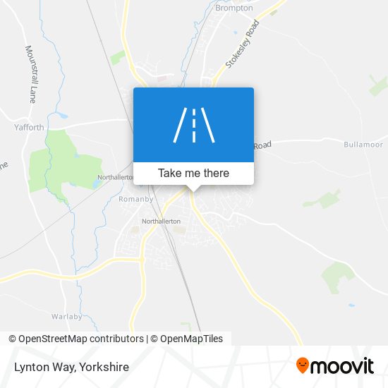 Lynton Way map
