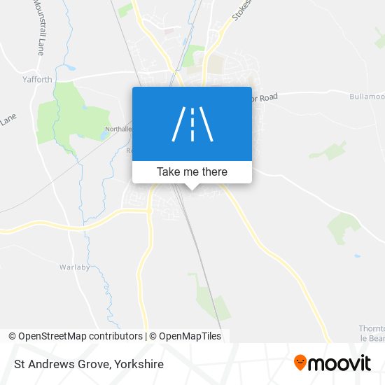 St Andrews Grove map