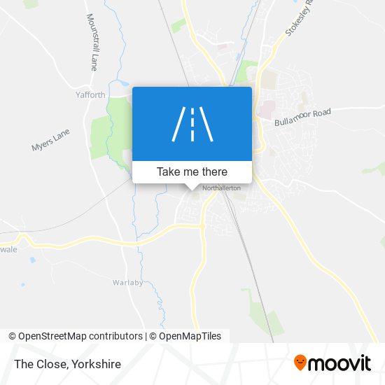The Close map