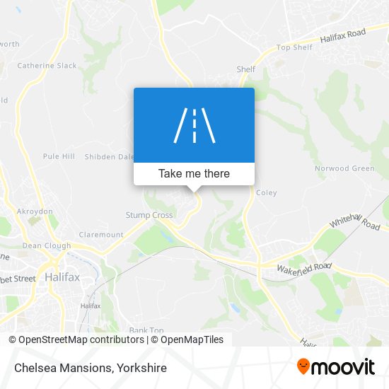 Chelsea Mansions map