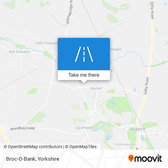 Broc-O-Bank map