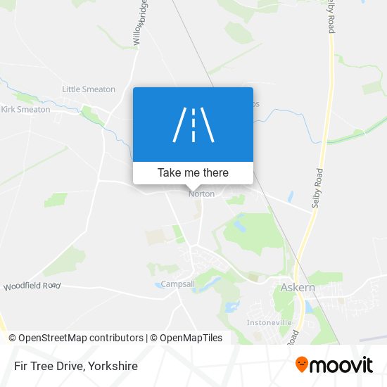 Fir Tree Drive map