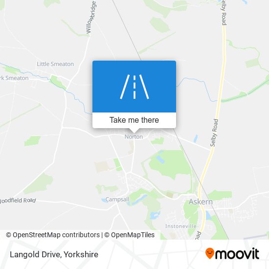 Langold Drive map