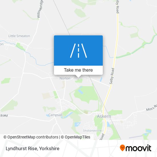 Lyndhurst Rise map