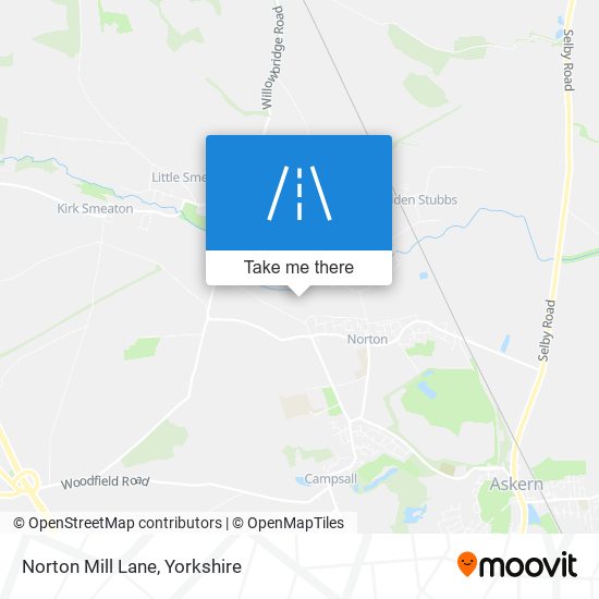 Norton Mill Lane map
