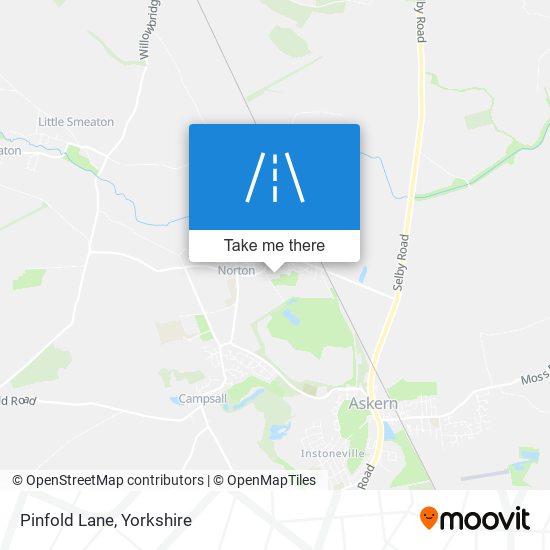 Pinfold Lane map