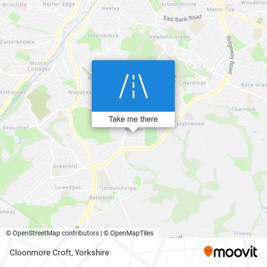 Cloonmore Croft map
