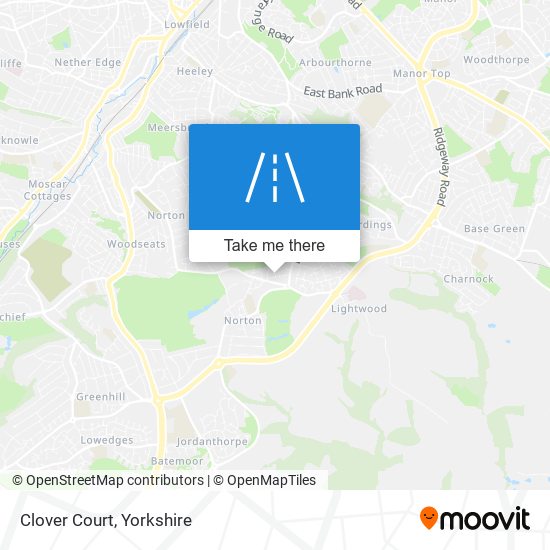 Clover Court map