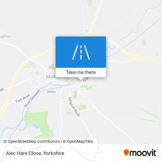 Alec Hare Close map
