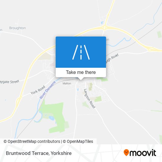 Bruntwood Terrace map