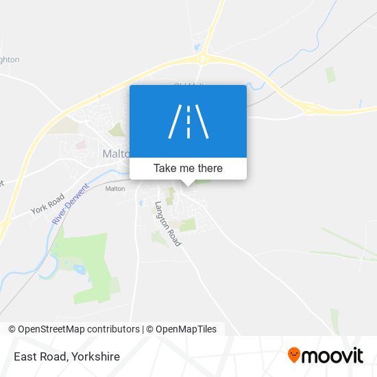 East Road map