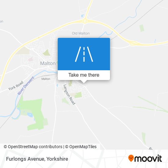 Furlongs Avenue map
