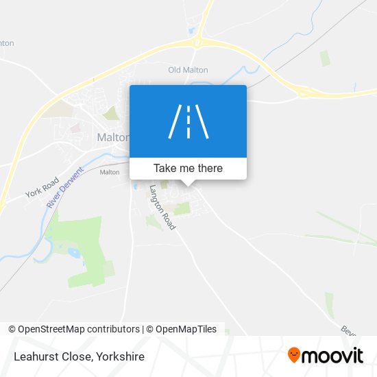 Leahurst Close map