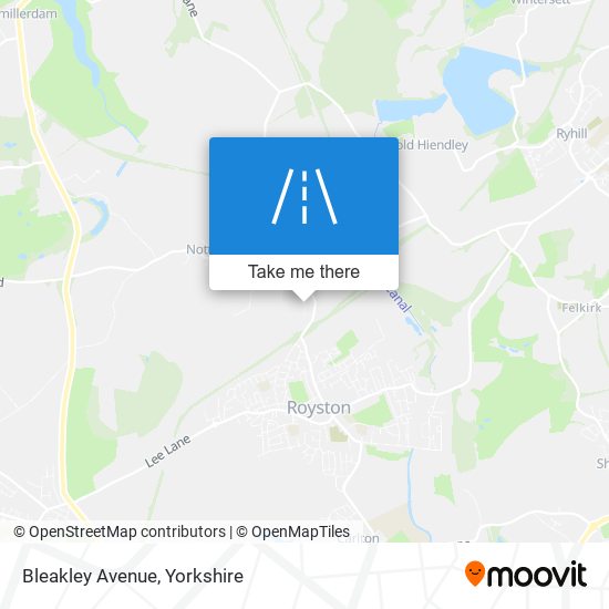 Bleakley Avenue map