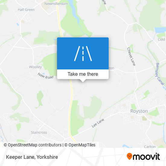 Keeper Lane map