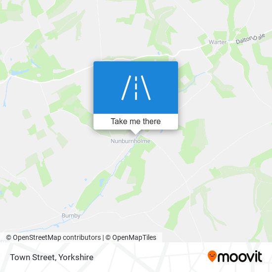 Town Street map