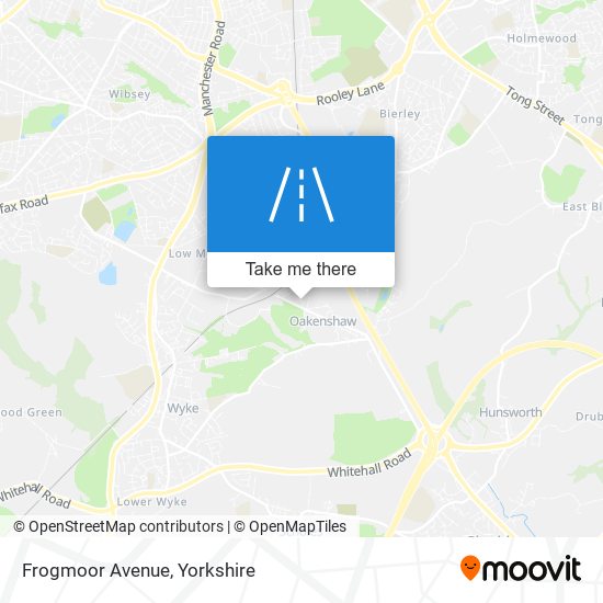 Frogmoor Avenue map