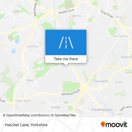 Hatchet Lane map