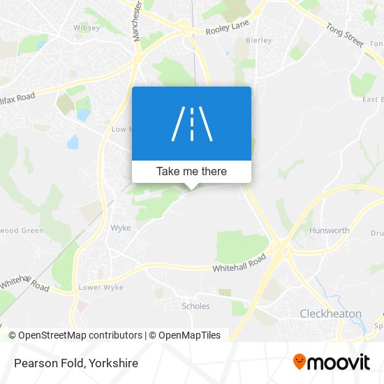 Pearson Fold map