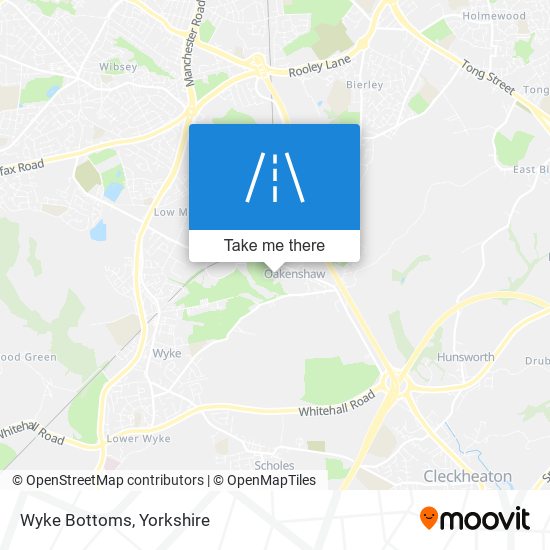 Wyke Bottoms map