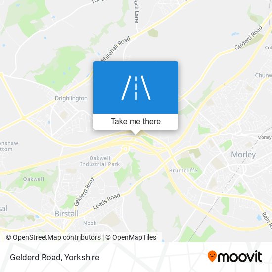 Gelderd Road map