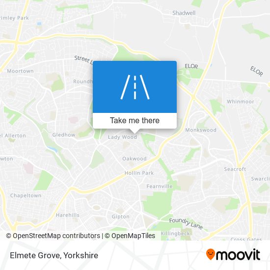 Elmete Grove map