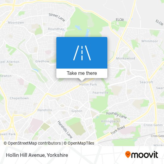 Hollin Hill Avenue map